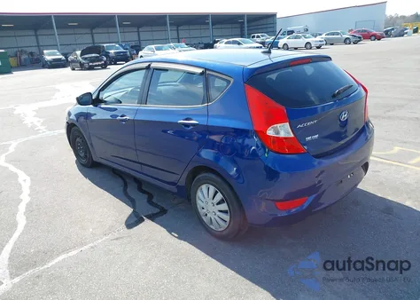 2015 Hyundai Accent Gs z USA, uszkodzony, nr VIN KMHCT5AE8FU207650